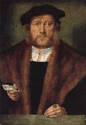 Barthel Bruyn the Elder Portrait of a Gentleman oil painting artist